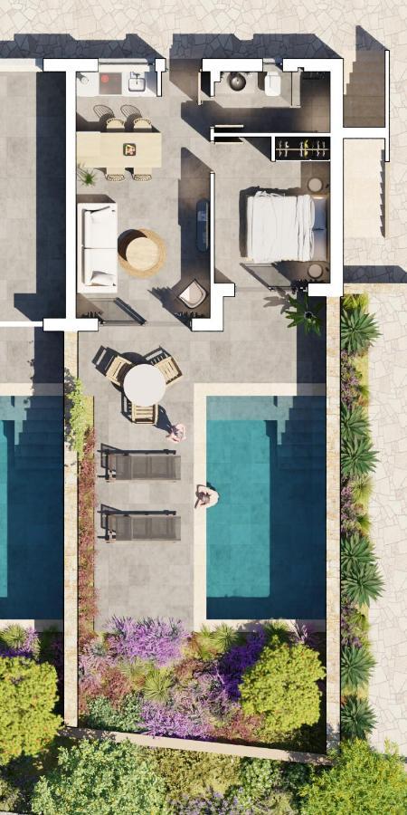 Pnoes Luxury Suites Paliouri Exterior foto